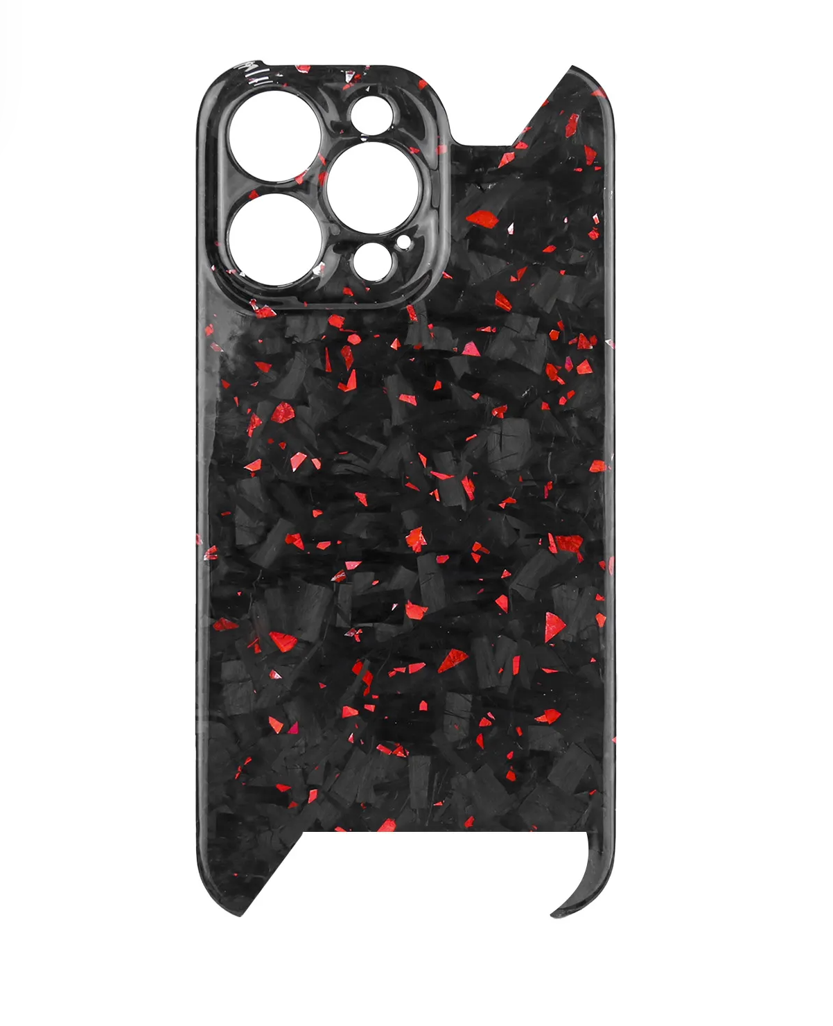 V2 Genuine Forged Carbon Fiber iPhone Case - Red