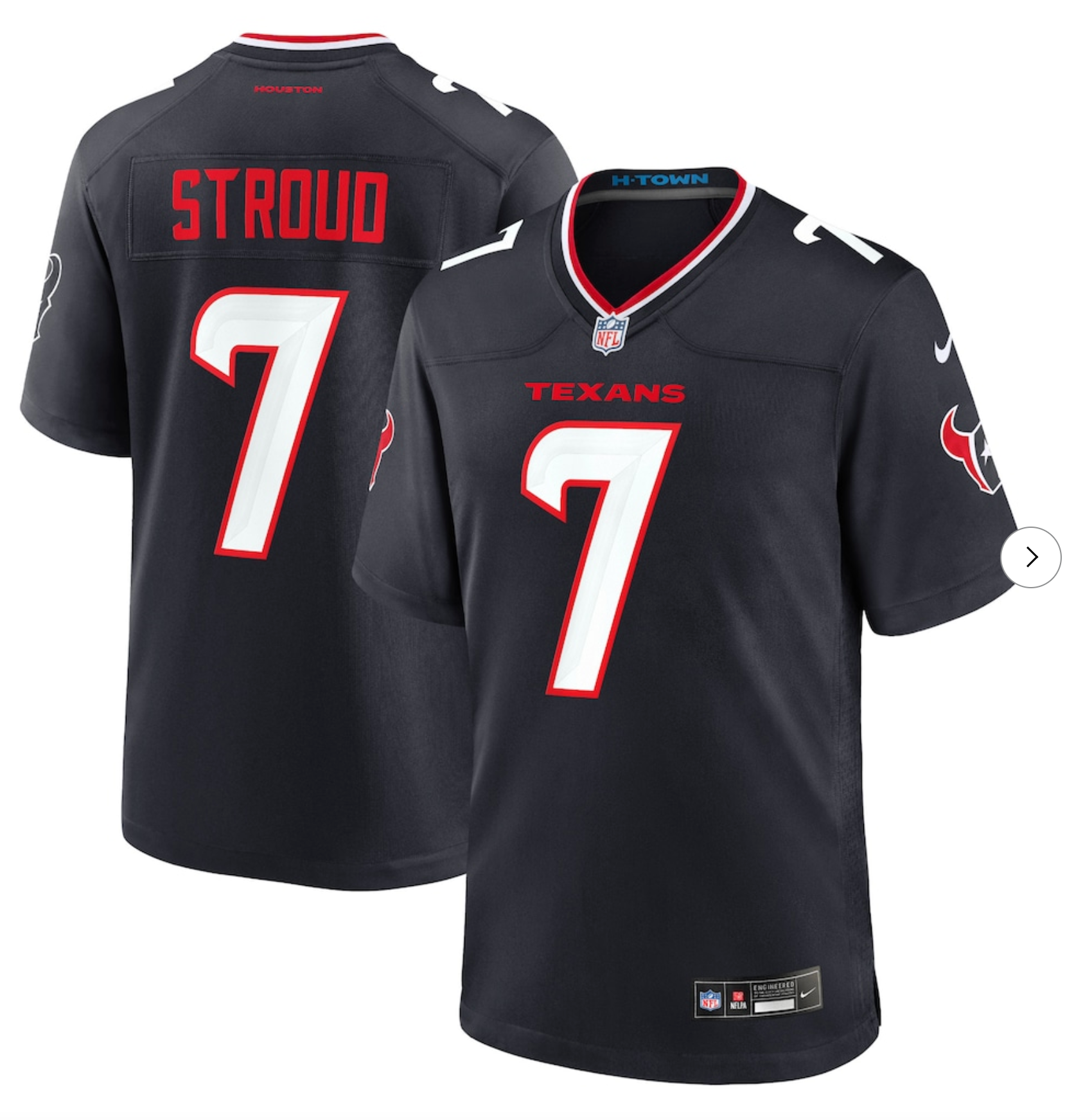 C.J. Stroud Houston Texans Nike Game Jersey - Navy