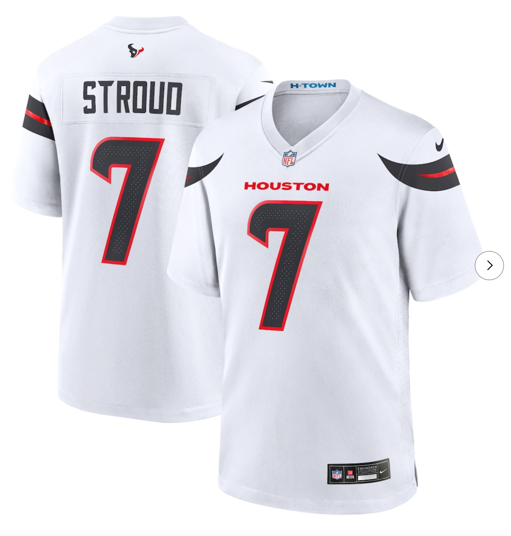 C.J. Stroud Houston Texans Nike Game Jersey - White