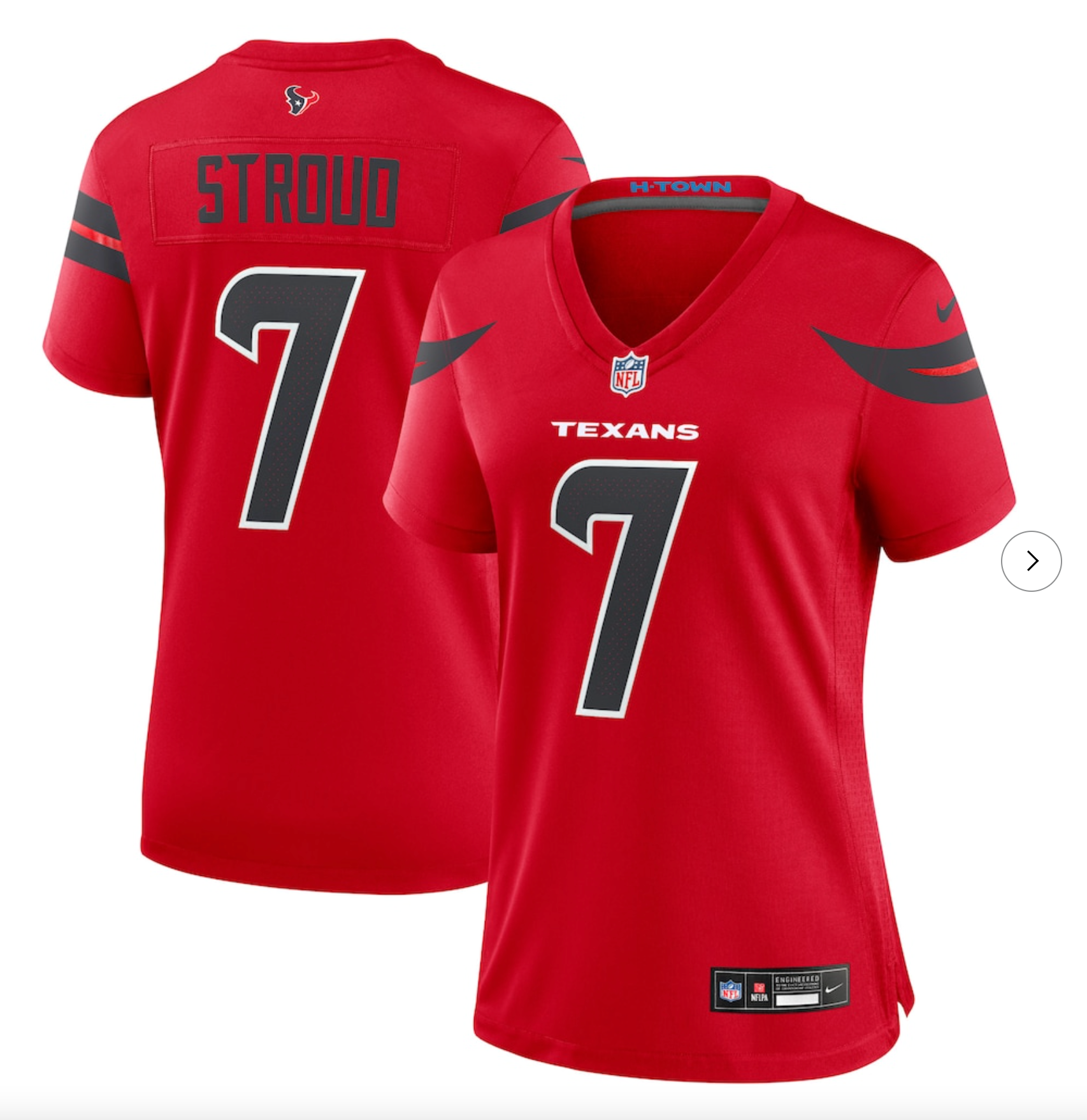 C.J. Stroud Houston Texans Nike Women's Alternate Game Jersey - Red