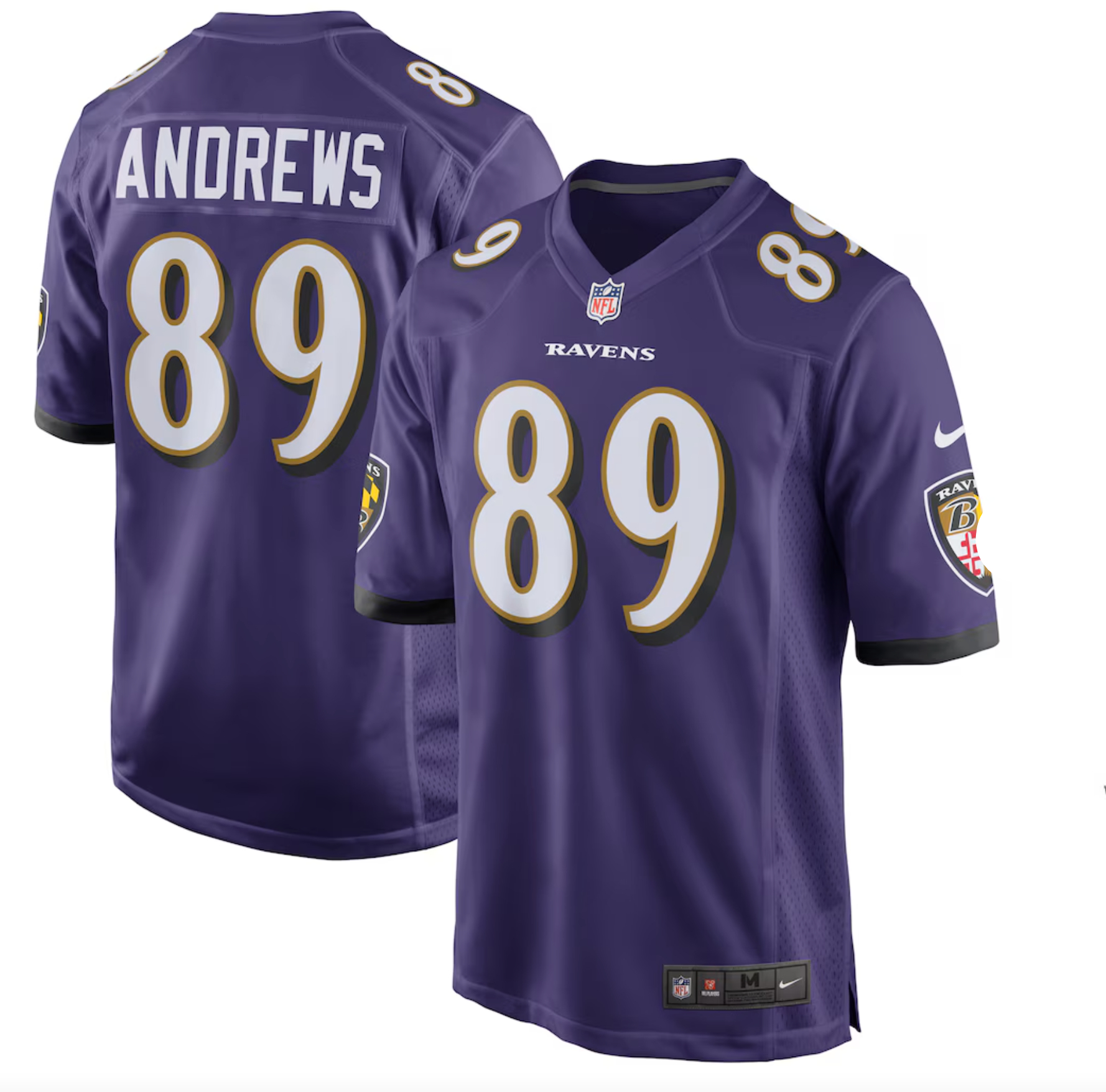 Mark Andrews Baltimore Ravens Nike Game Jersey - Purple