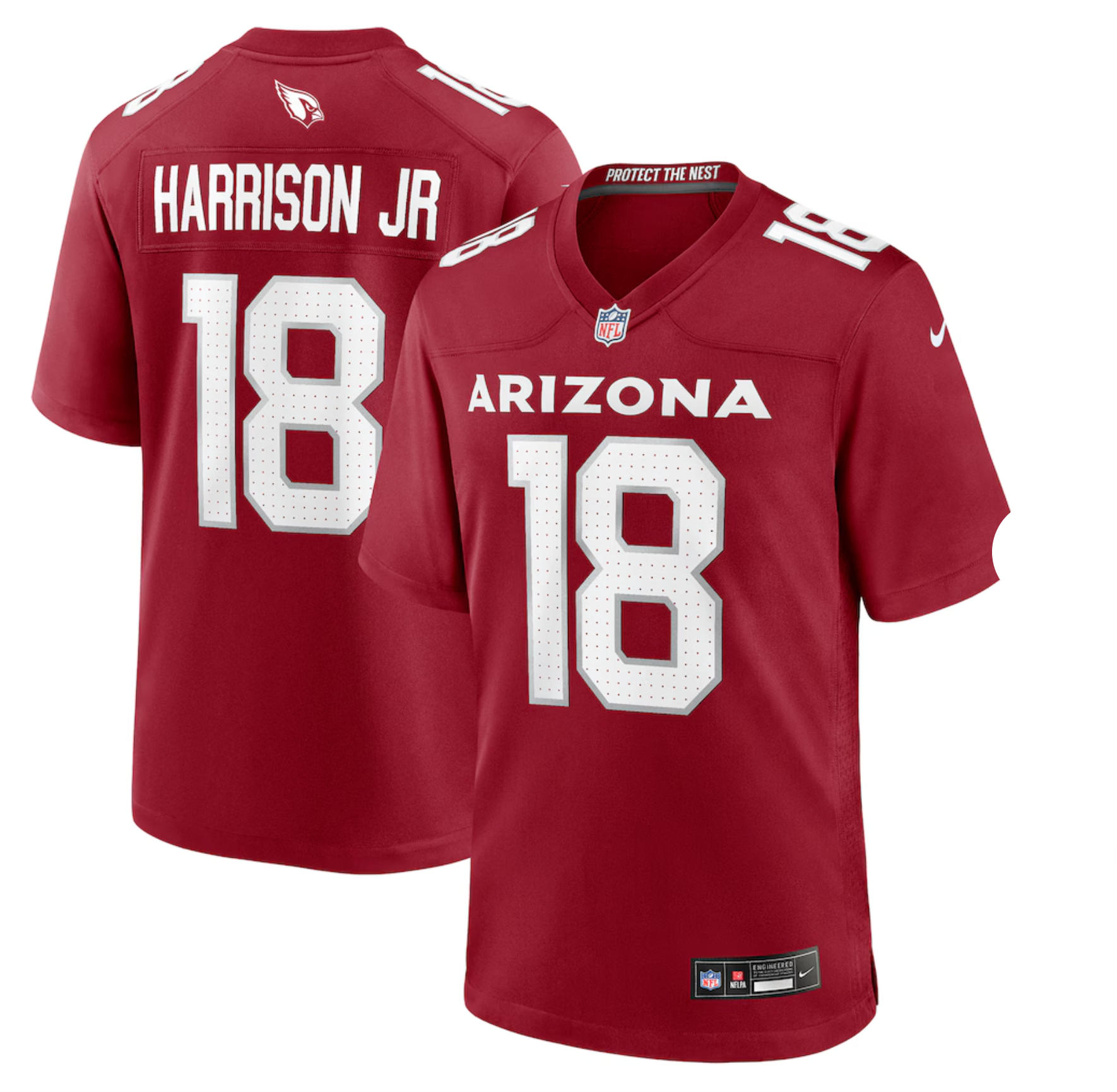 Marvin Harrison Jr. Arizona Cardinals Nike Player Game Jersey - Cardinal