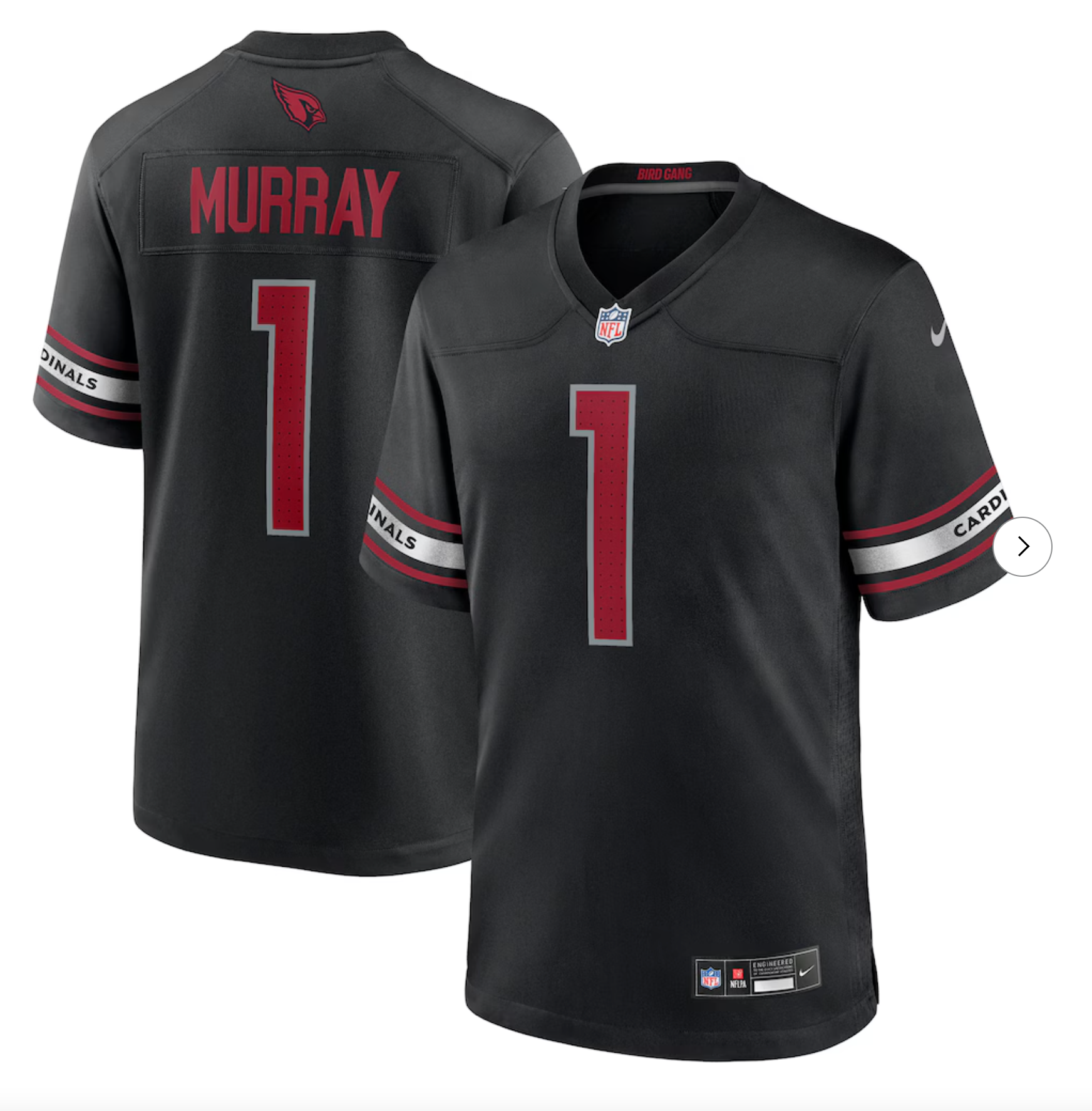 Kyler Murray Arizona Cardinals Nike Game Jersey - Black