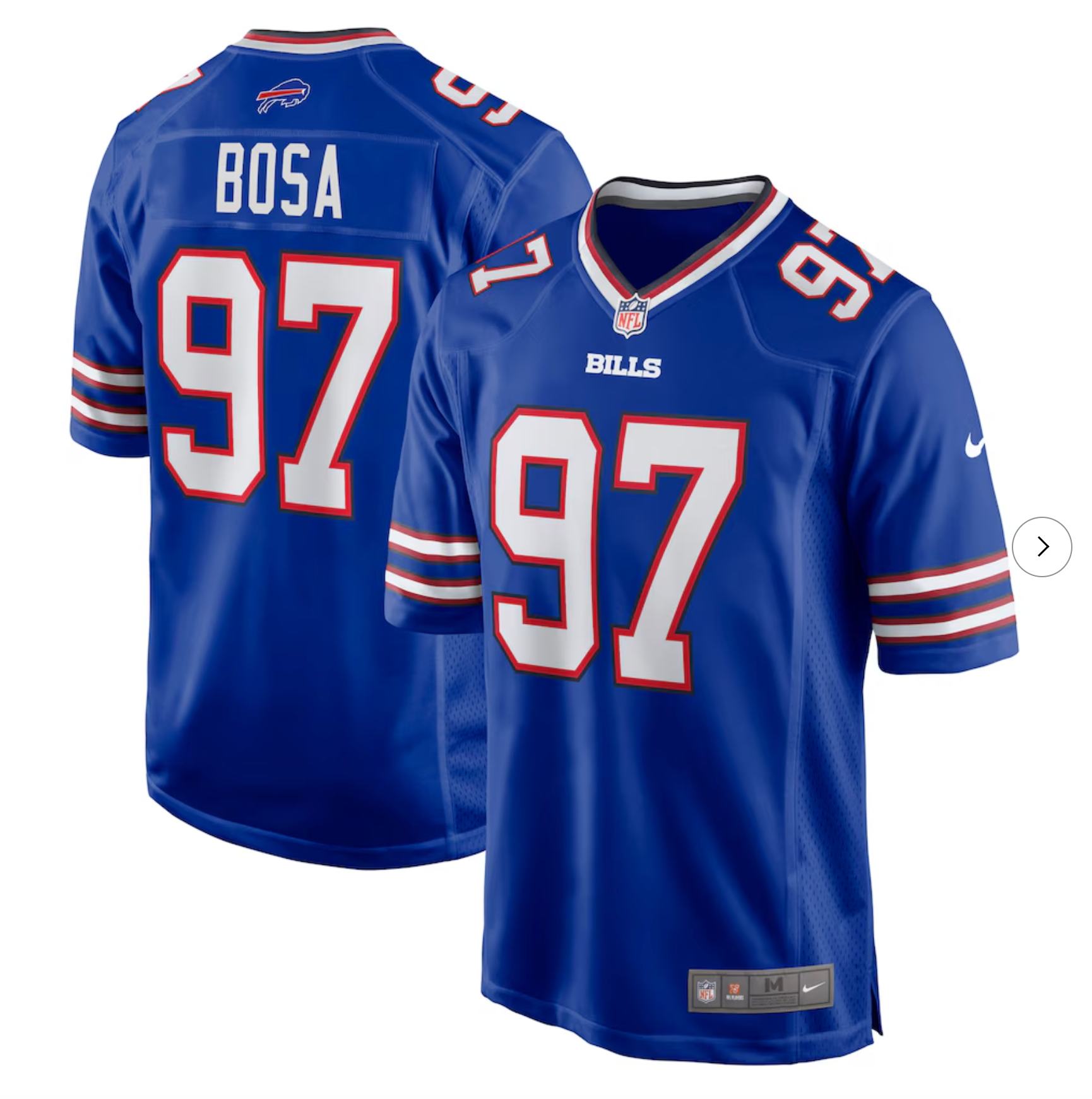 Joey Bosa Buffalo Bills Nike Game Player Jersey - Royal