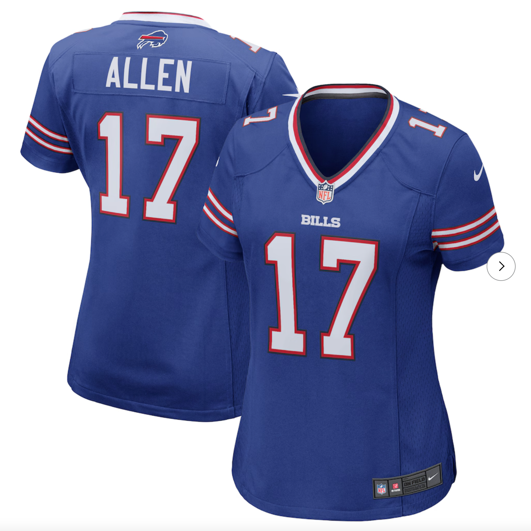 Josh Allen Buffalo Bills Nike Women's Game Jersey - Royal