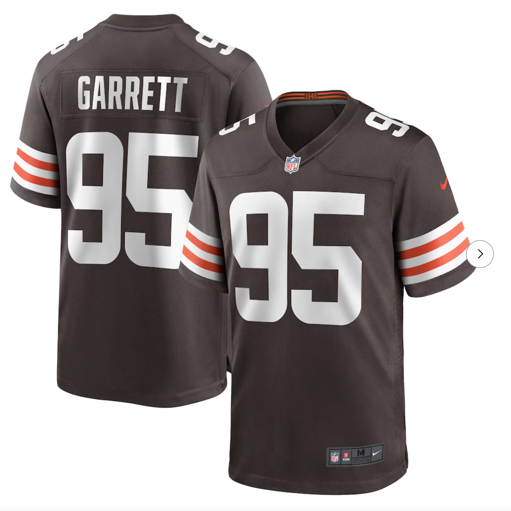 Myles Garrett Cleveland Browns Nike Player Game Jersey - Brown
