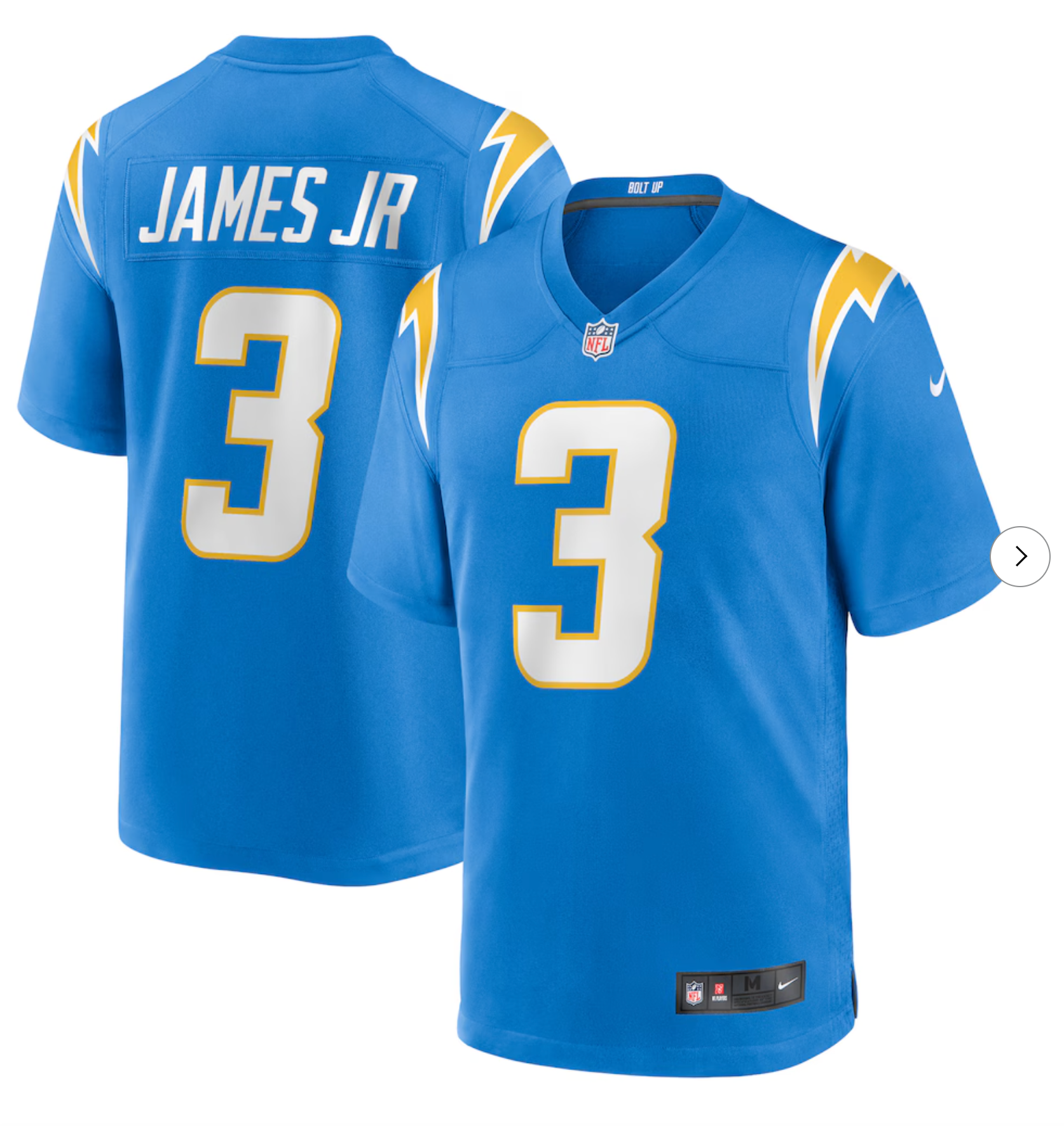 Derwin James Jr. Los Angeles Chargers Nike Game Jersey - Powder Blue
