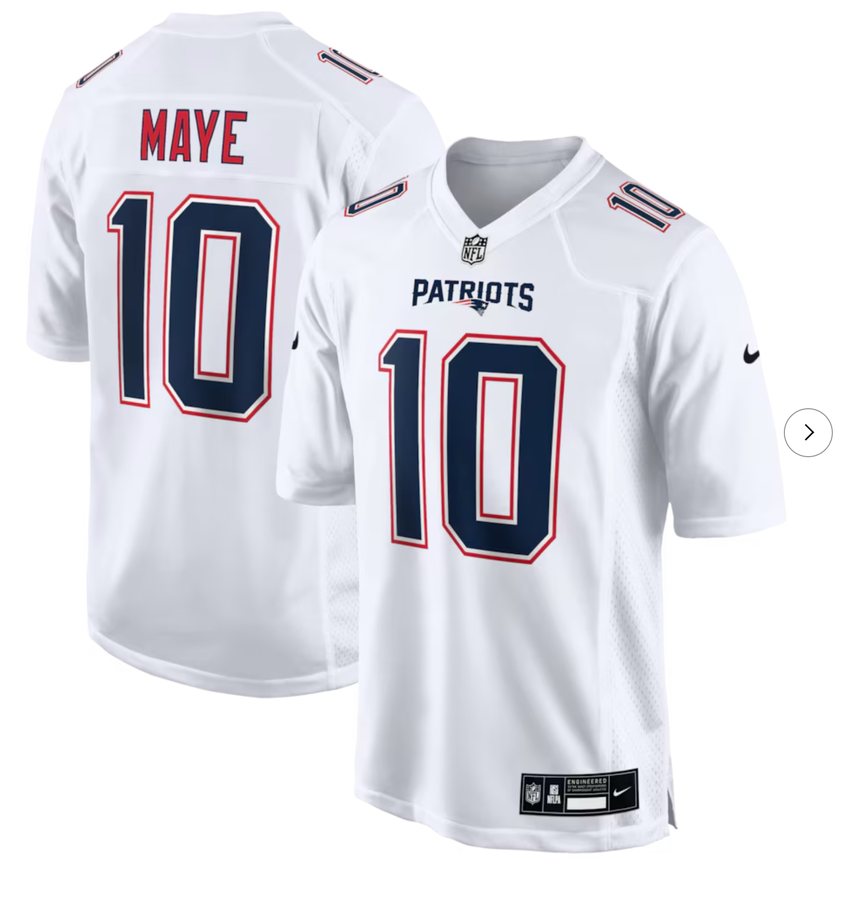 Christian Gonzalez New England Patriots Nike 2025 Rivalries Collection Limited Jersey - Storm Blue