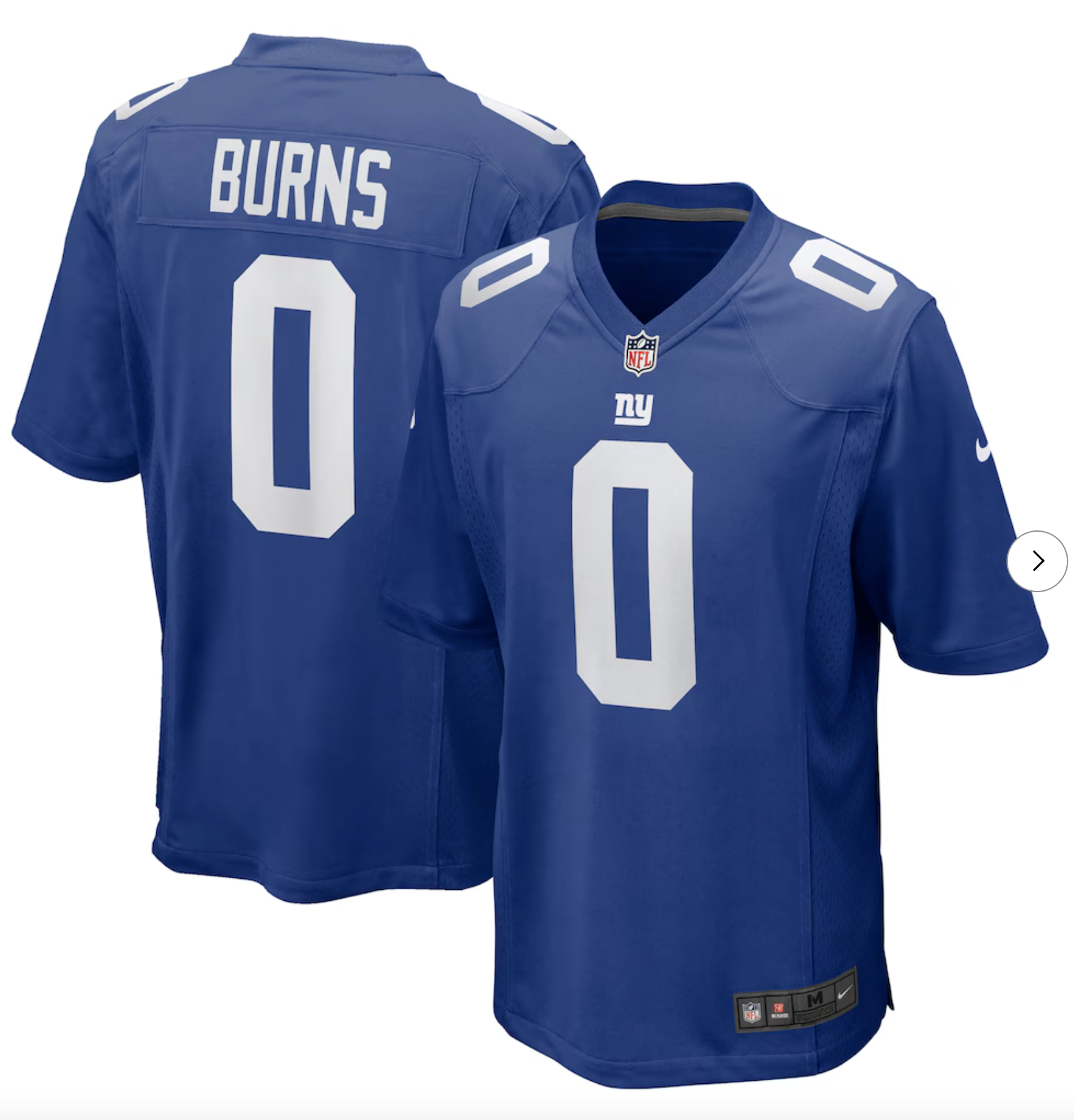 Brian Burns New York Giants Nike Game Player Jersey - Royal