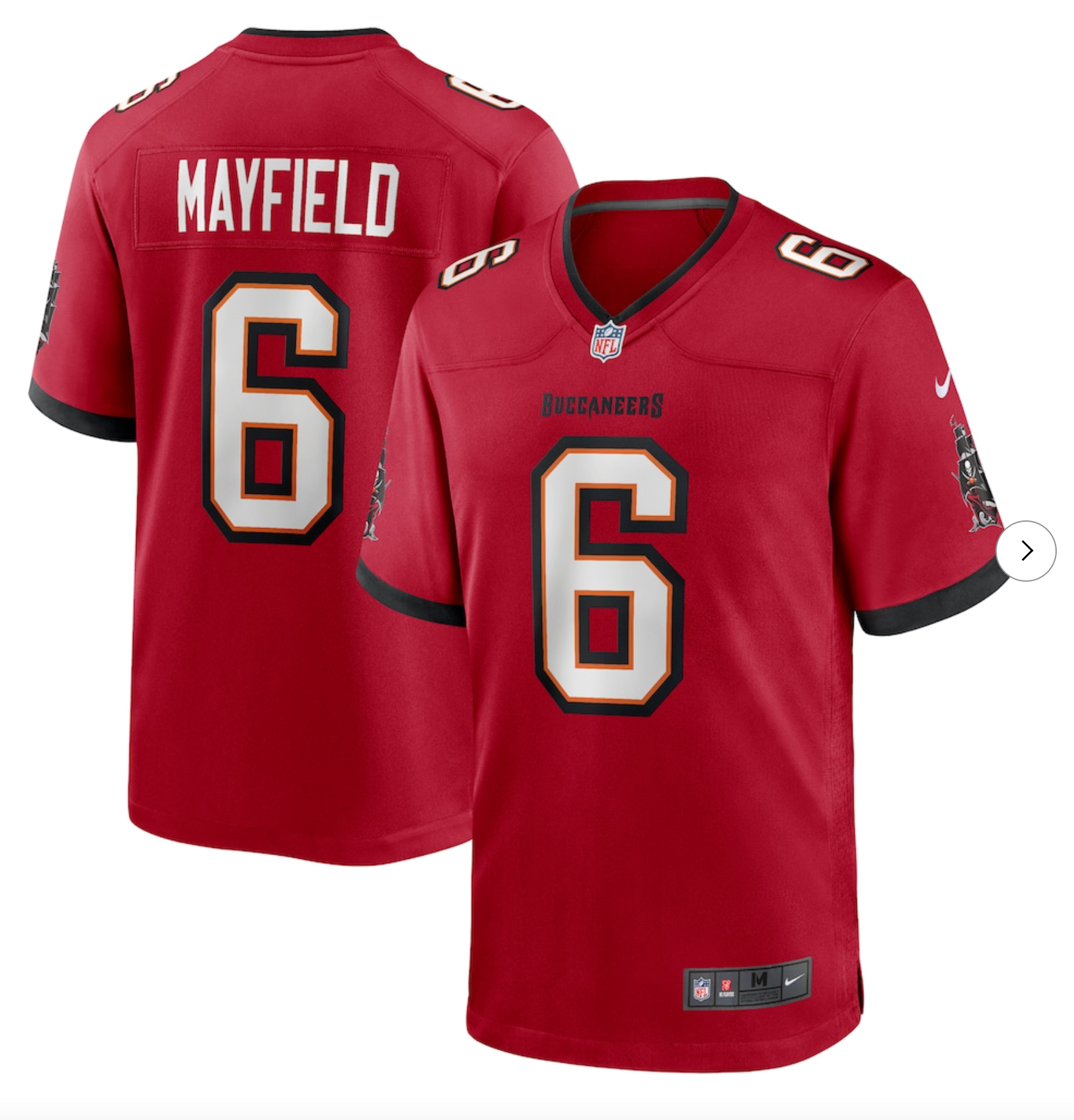 Baker Mayfield Tampa Bay Buccaneers Nike Team Game Jersey - Red