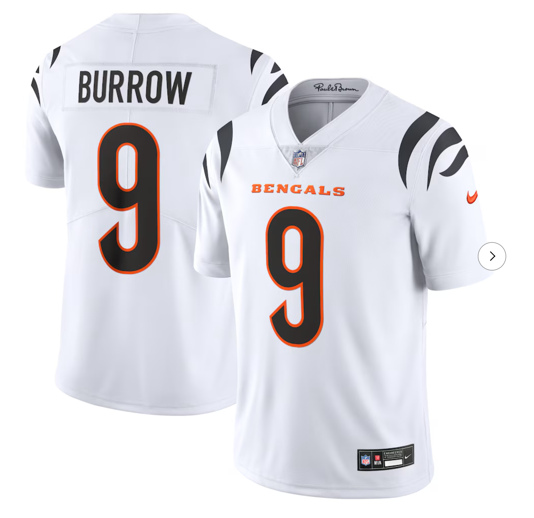 Joe Burrow Cincinnati Bengals Nike Vapor Untouchable Limited Jersey - White