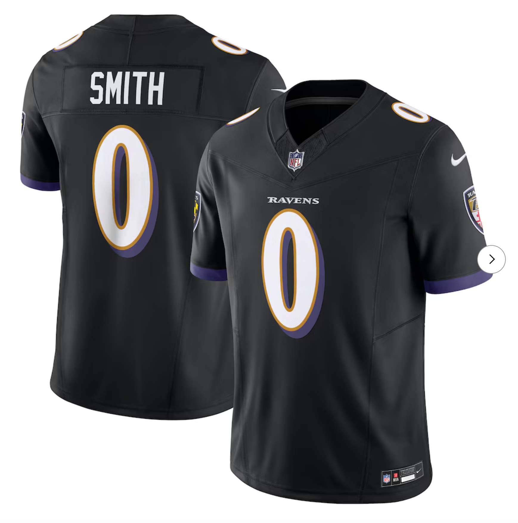 Roquan Smith Baltimore Ravens Nike Alternate Vapor F.U.S.E. Limited Jersey - Black