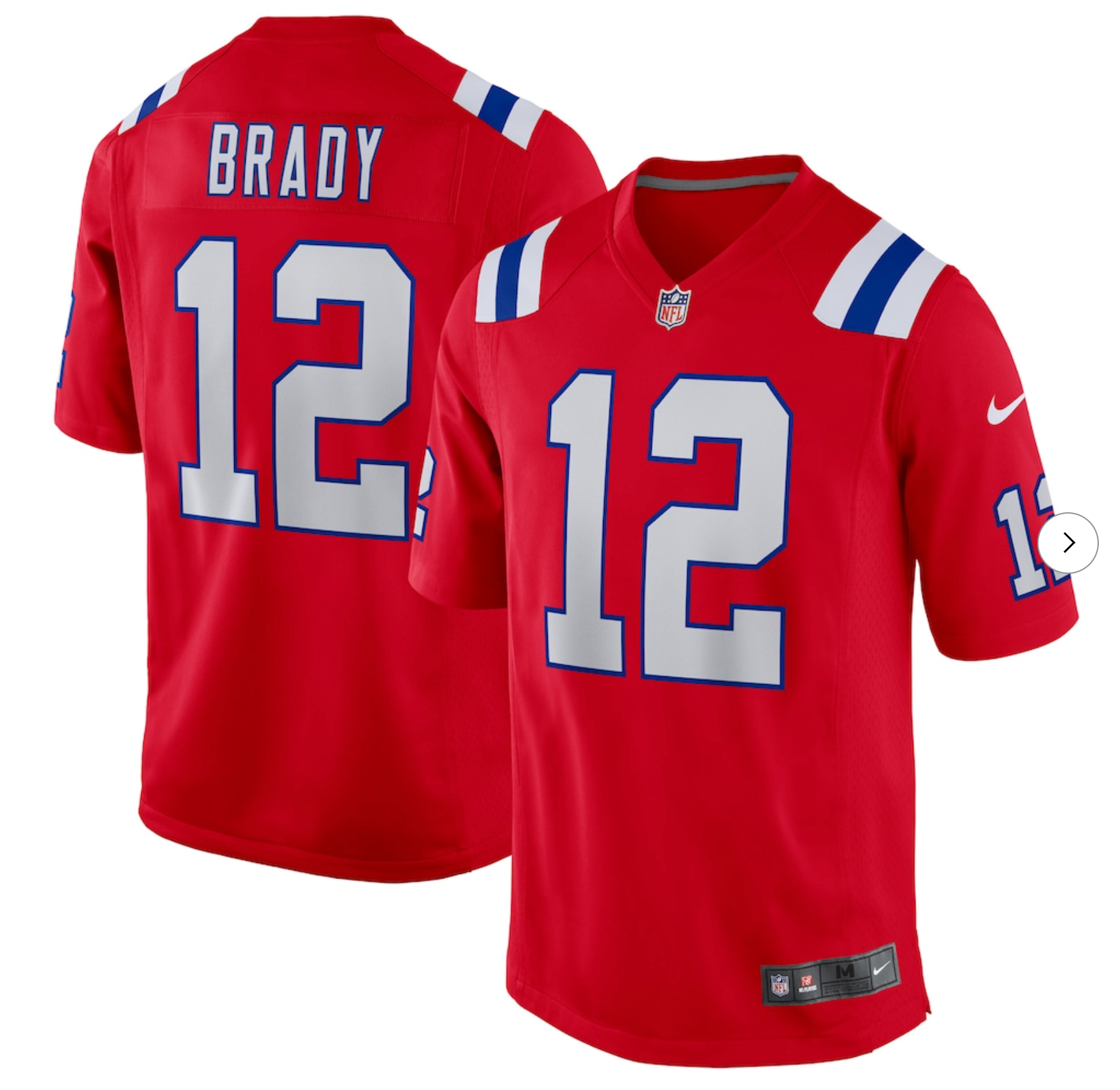 Tom Brady New England Patriots Nike Retired Player Alternate Game Jersey - Red