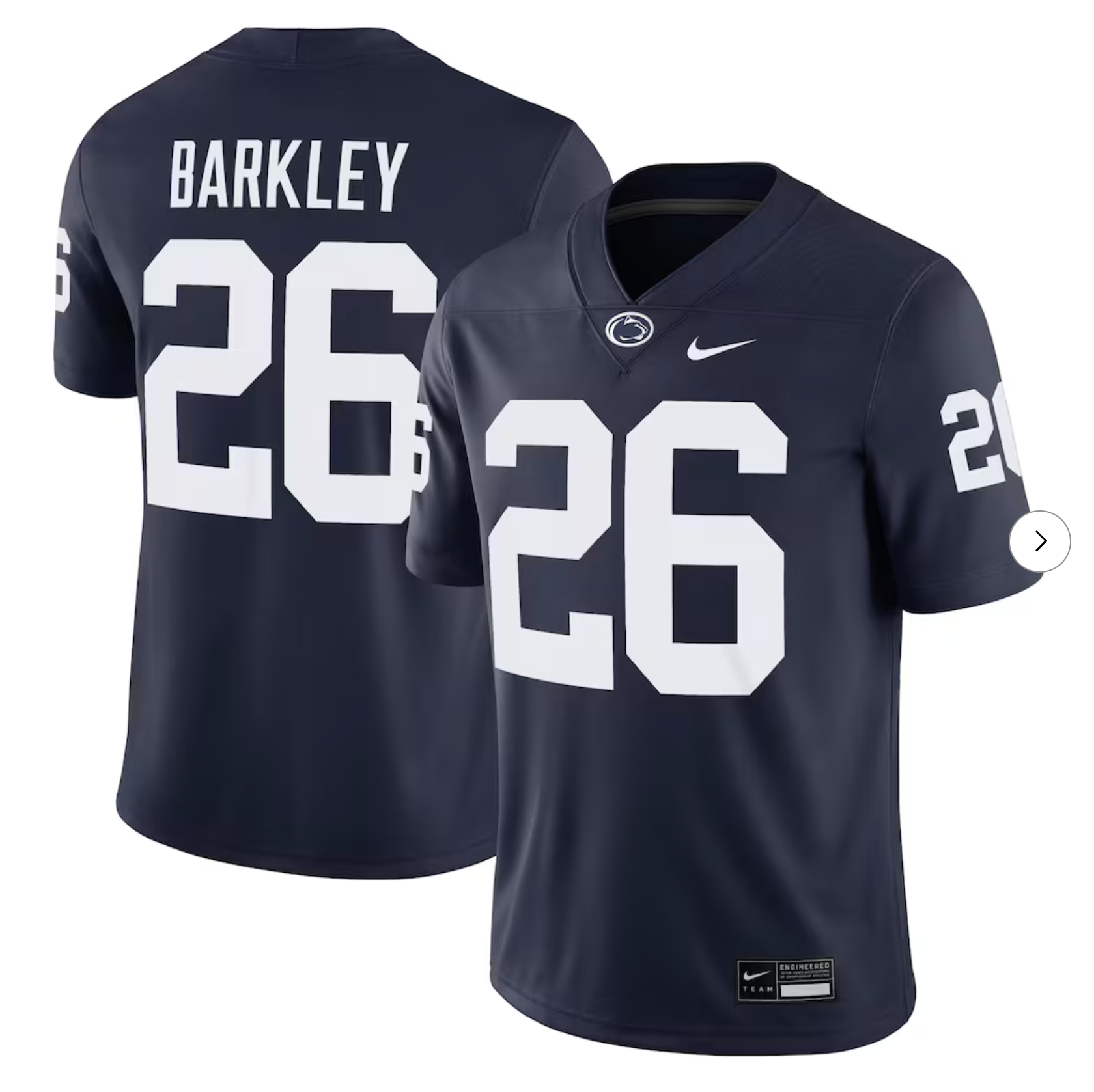 Saquon Barkley Penn State Nittany Lions Nike Alumni Game Jersey - Navy