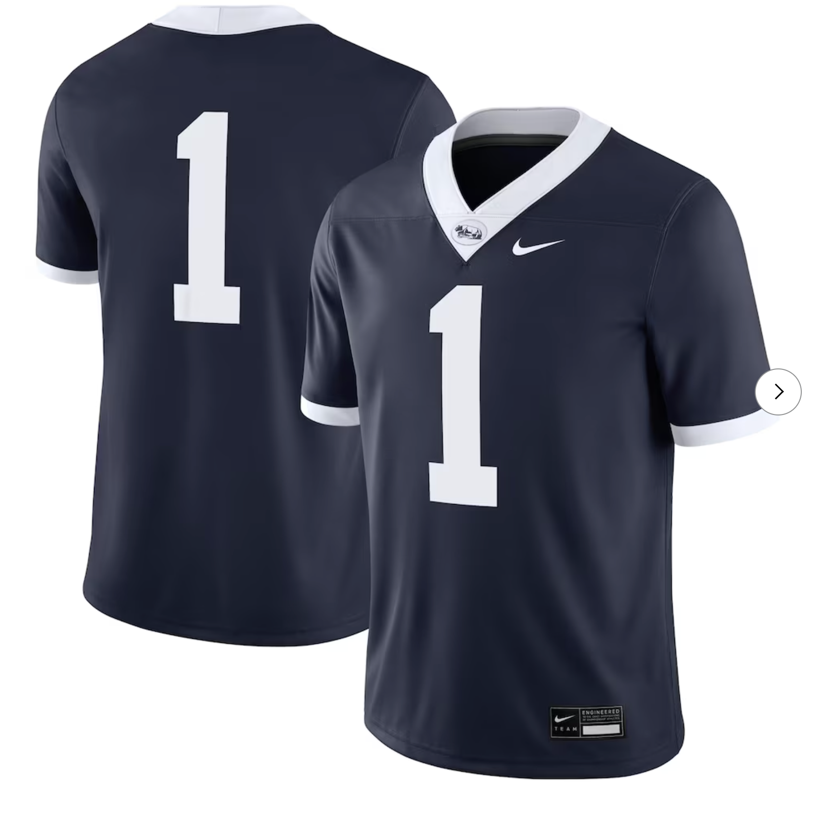 #1 Penn State Nittany Lions Nike Generations of Greatness Jersey - Navy