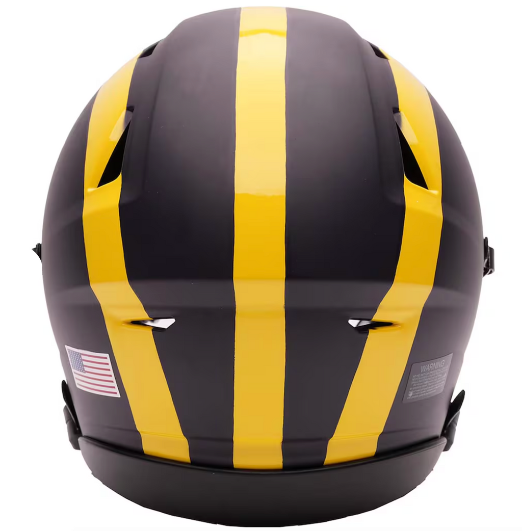 Michigan Wolverines Riddell Speed Flex Mid-Size Helmet