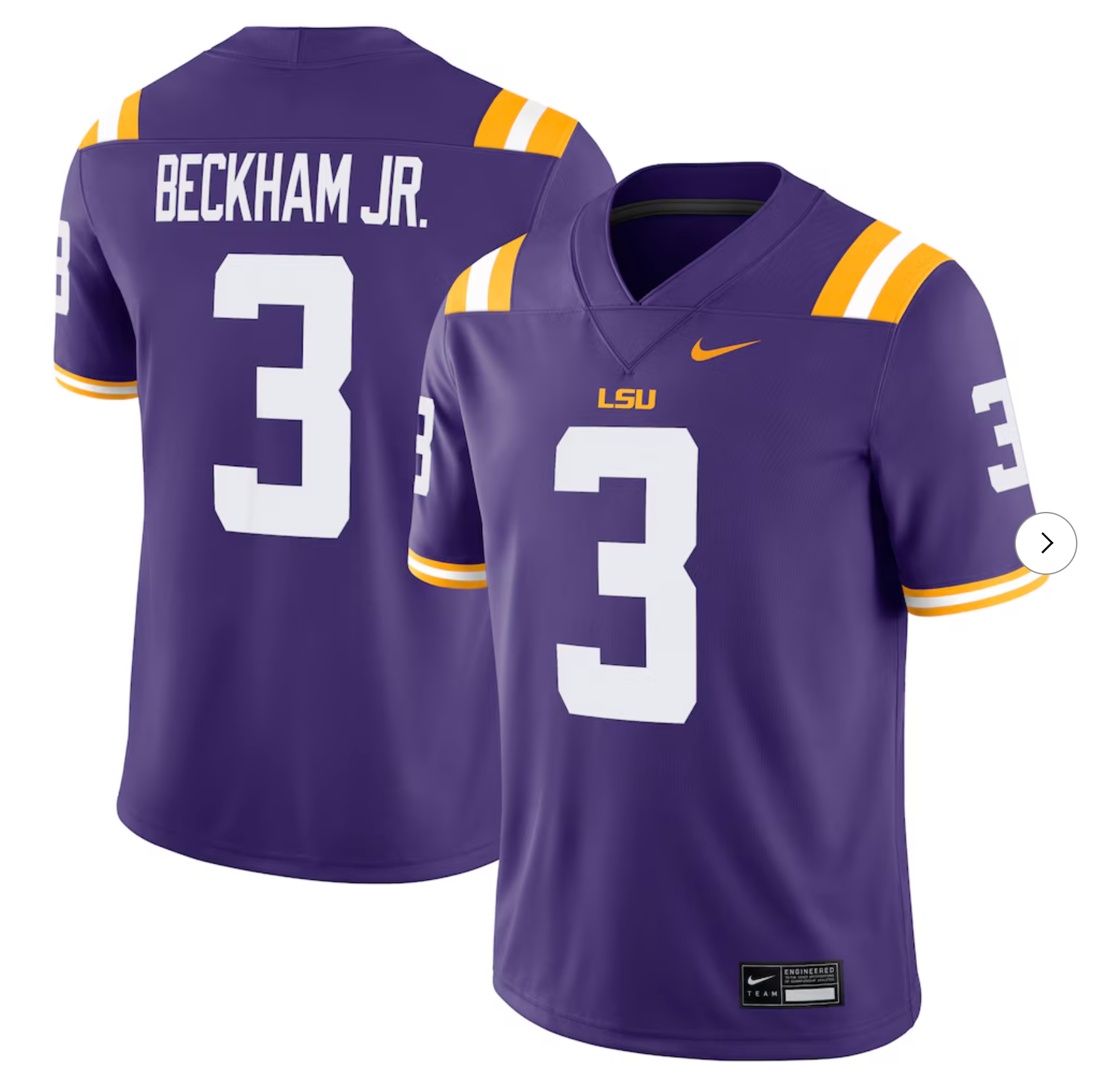 Odell Beckham Jr. LSU Tigers Nike Alumni Game Jersey - Purple