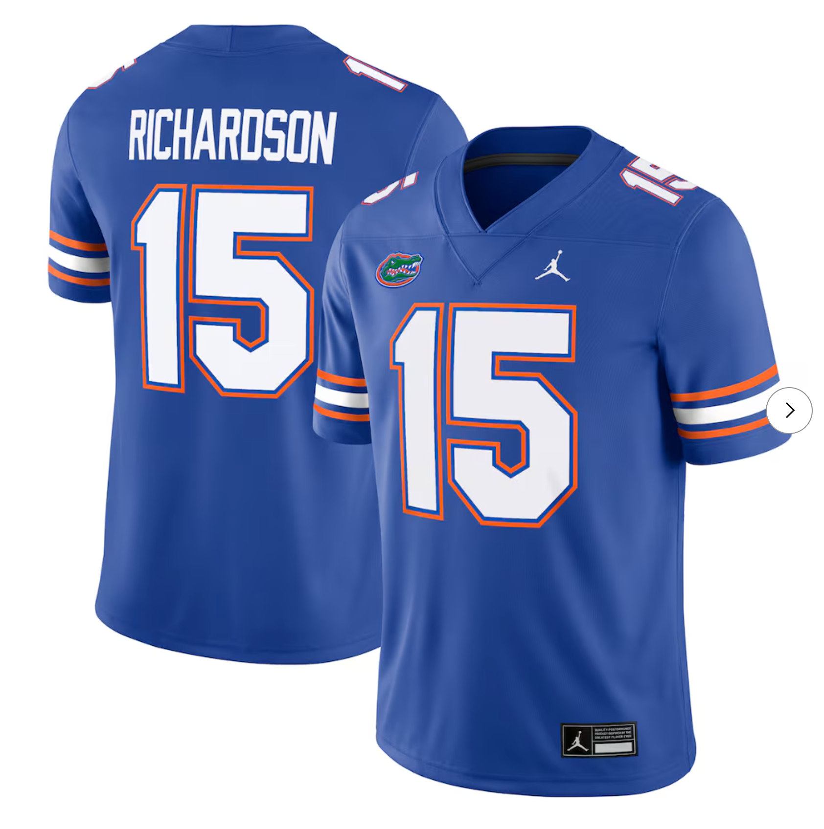 Anthony Richardson Florida Gators Jordan Brand Alumni Player Game Jersey - Royal