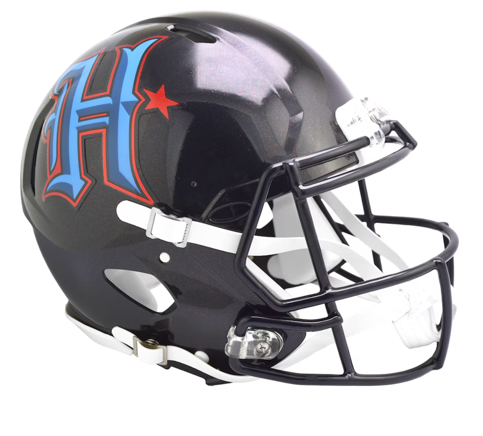 Houston Texans Riddell 2024 On-Field 2nd Alternate #2 Speed Authentic Helmet