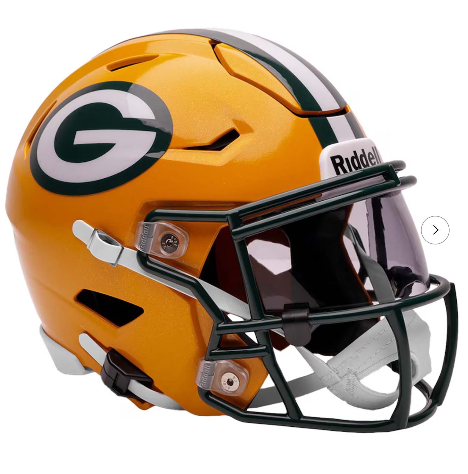 Green Bay Packers Riddell Speed Flex Mid-Size Helmet