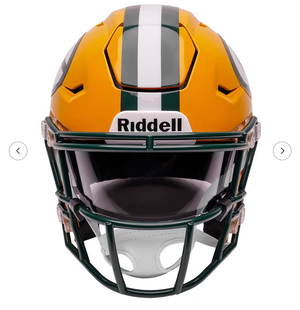 Green Bay Packers Riddell Speed Flex Mid-Size Helmet
