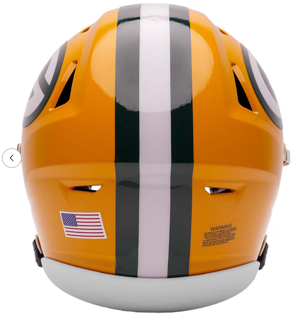 Green Bay Packers Riddell Speed Flex Mid-Size Helmet