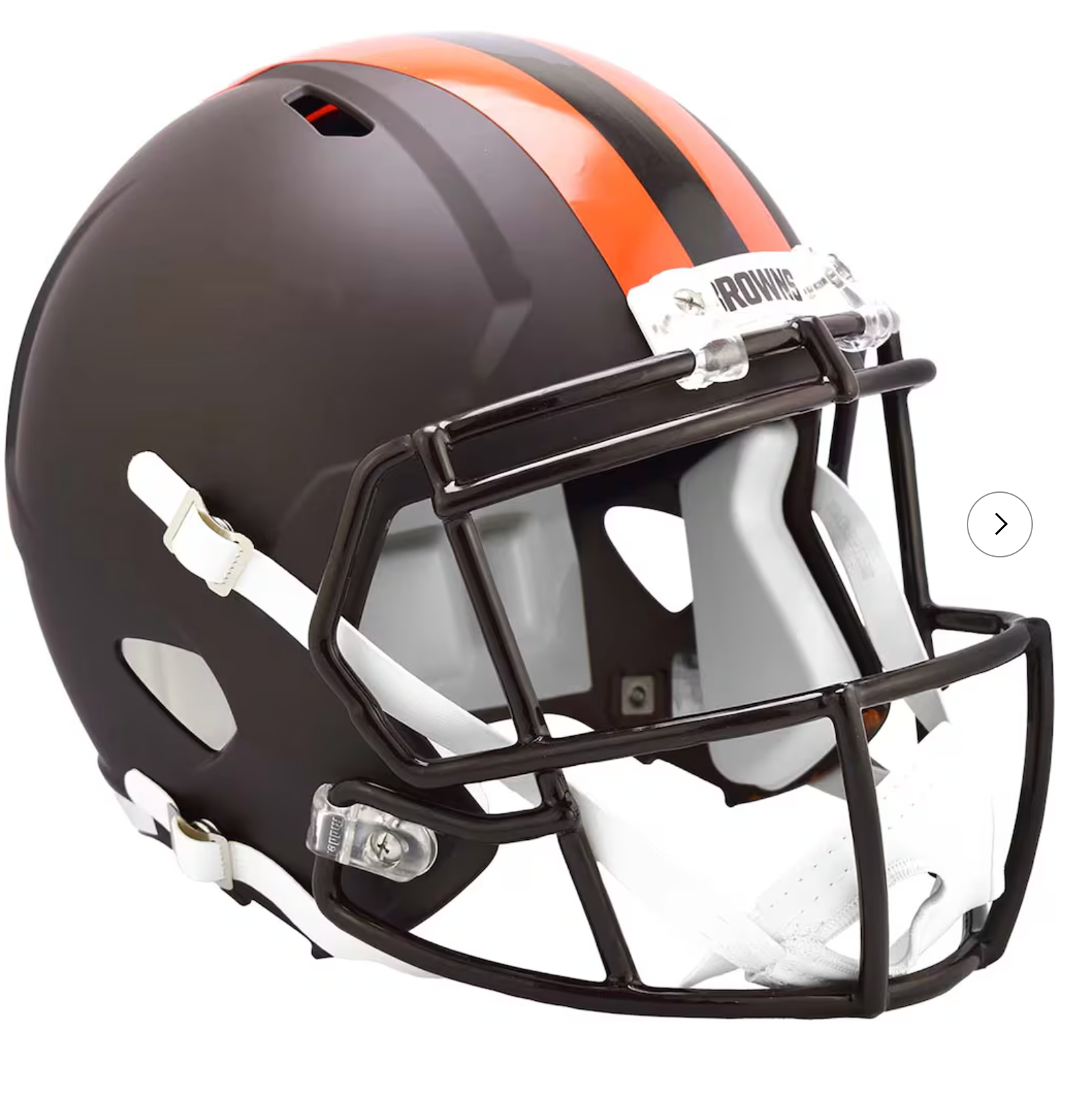 Cleveland Browns Riddell 2025 On-Field Alternate Alpha Dawg Riddell Speed Replica Helmet