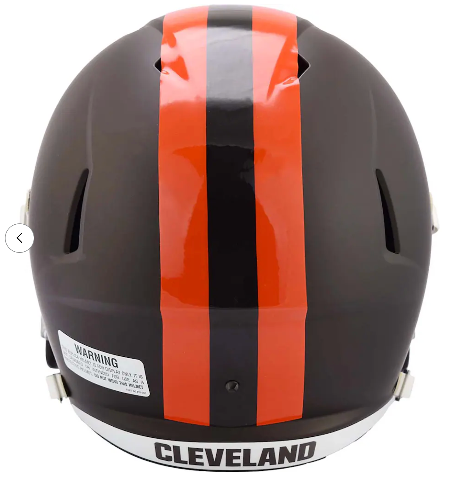 Cleveland Browns Riddell 2025 On-Field Alternate Alpha Dawg Riddell Speed Replica Helmet