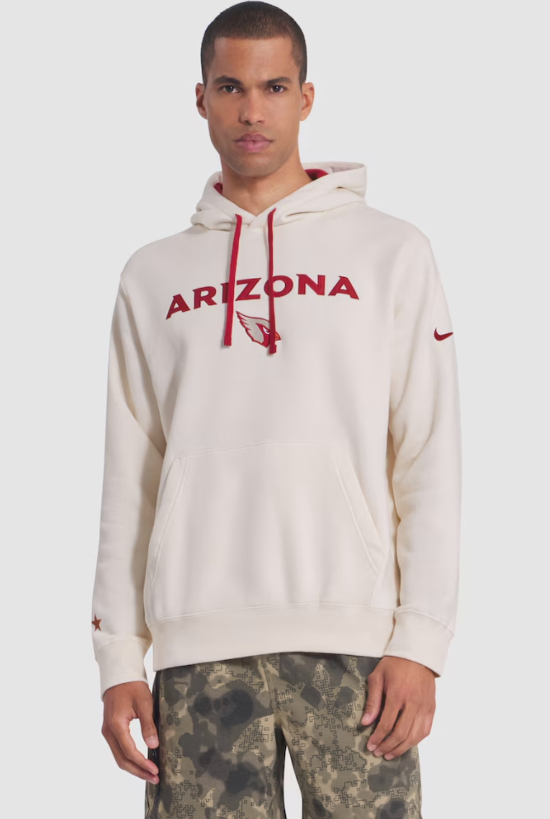 Arizona Cardinals Nike 2025 Rivalries Collection Club Hoodie - Natural