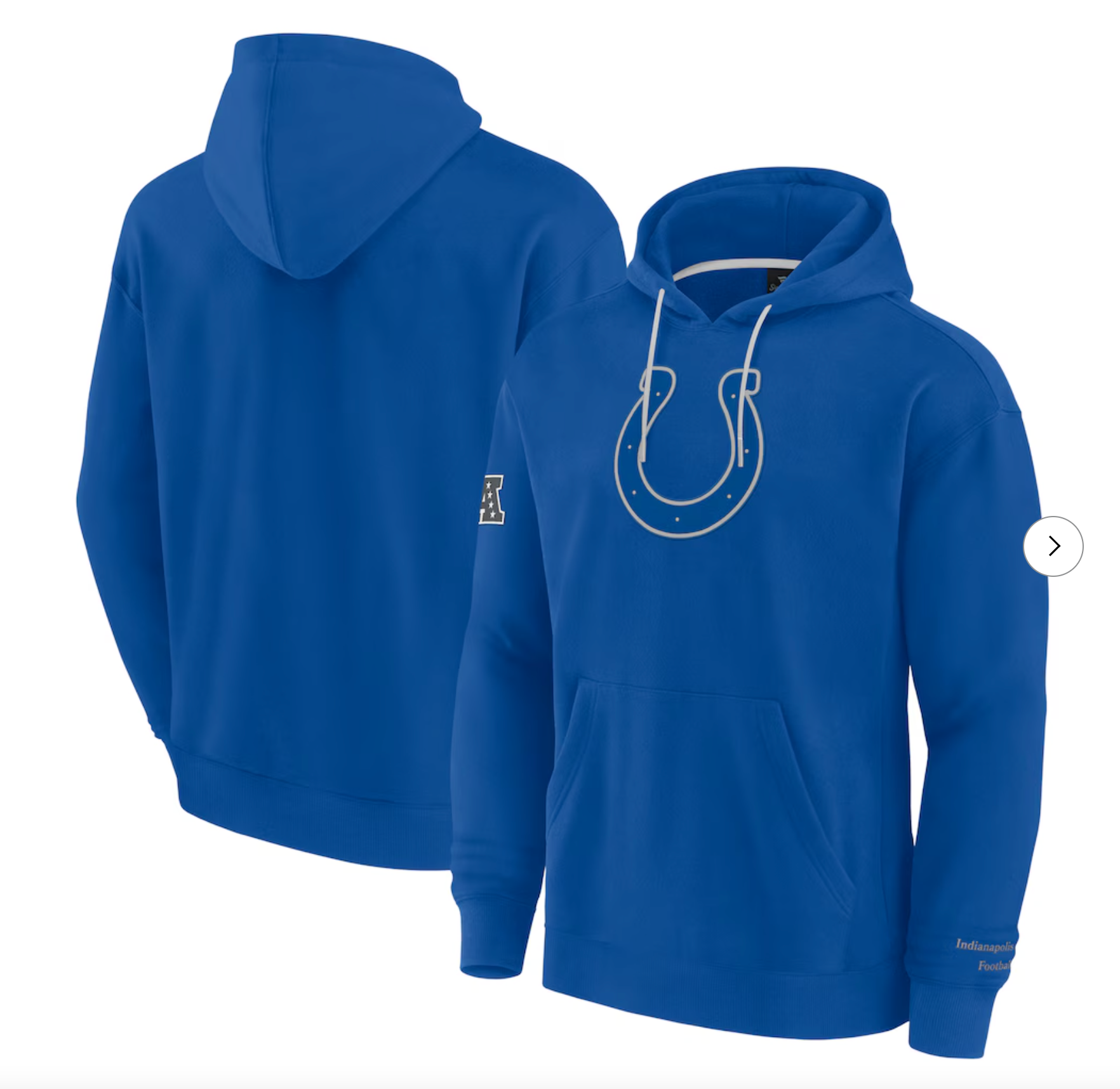 Indianapolis Colts Fanatics Elements Pace Pullover Hoodie - Royal