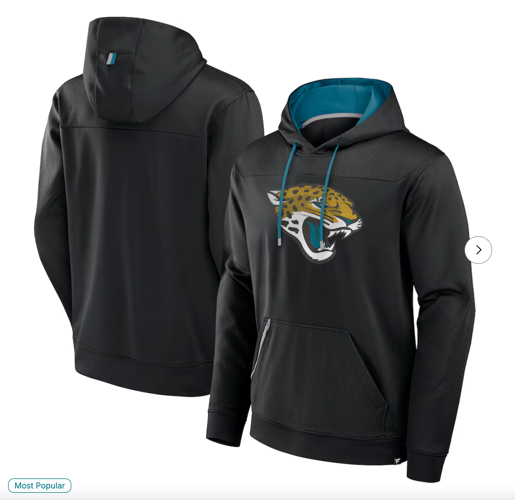 Jacksonville Jaguars Fanatics Defender Pullover Hoodie - Black