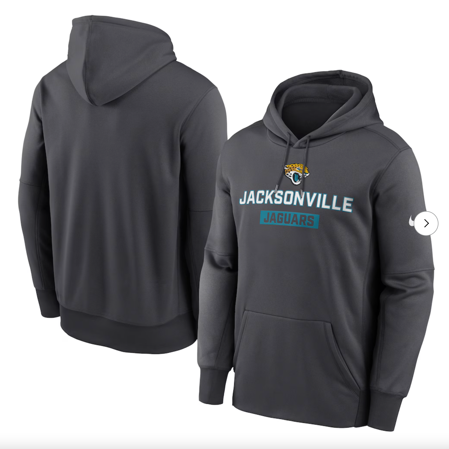 Jacksonville Jaguars Fanatics Defender Pullover Hoodie - Black