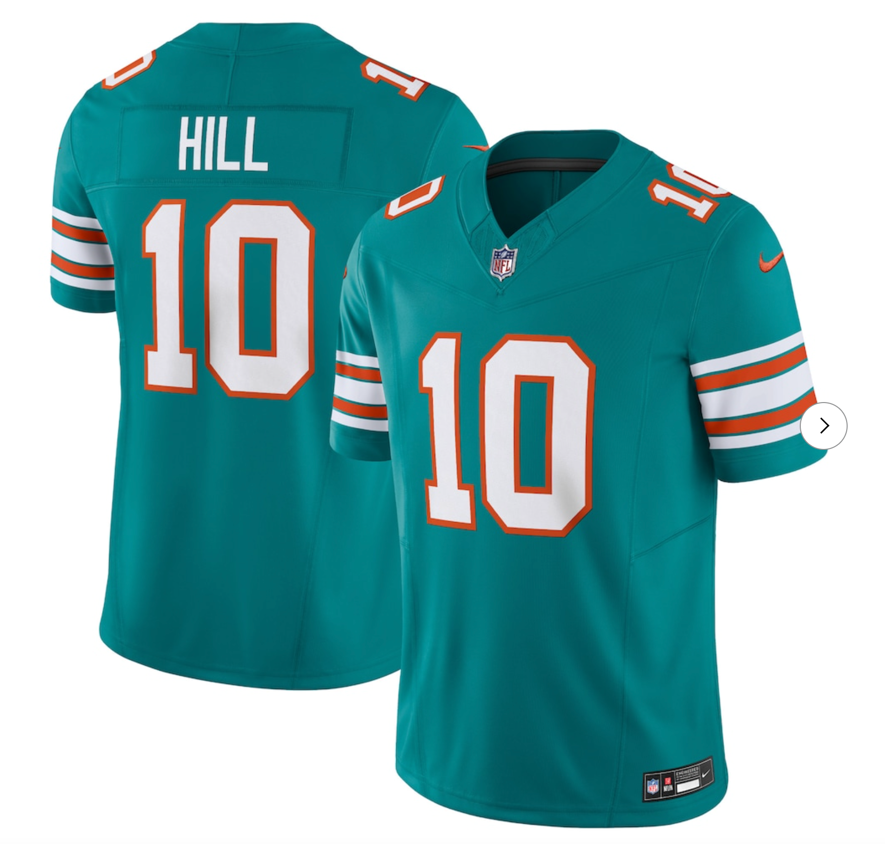 Tyreek Hill Miami Dolphins Nike Vapor F.U.S.E. Limited Jersey - Aqua