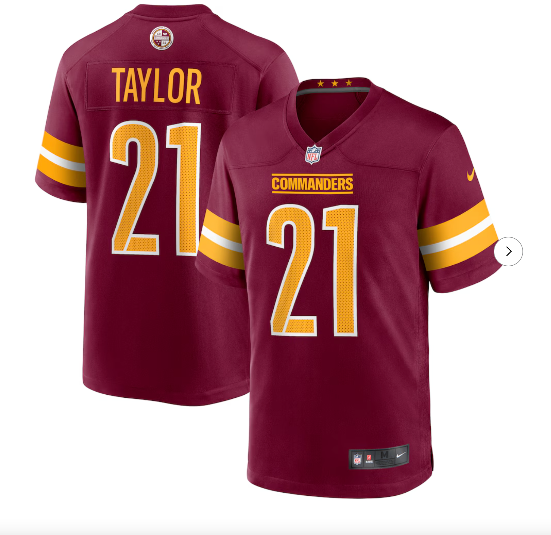 Sean Taylor Washington Commanders Nike Retired Player Game Jersey - Burgundy