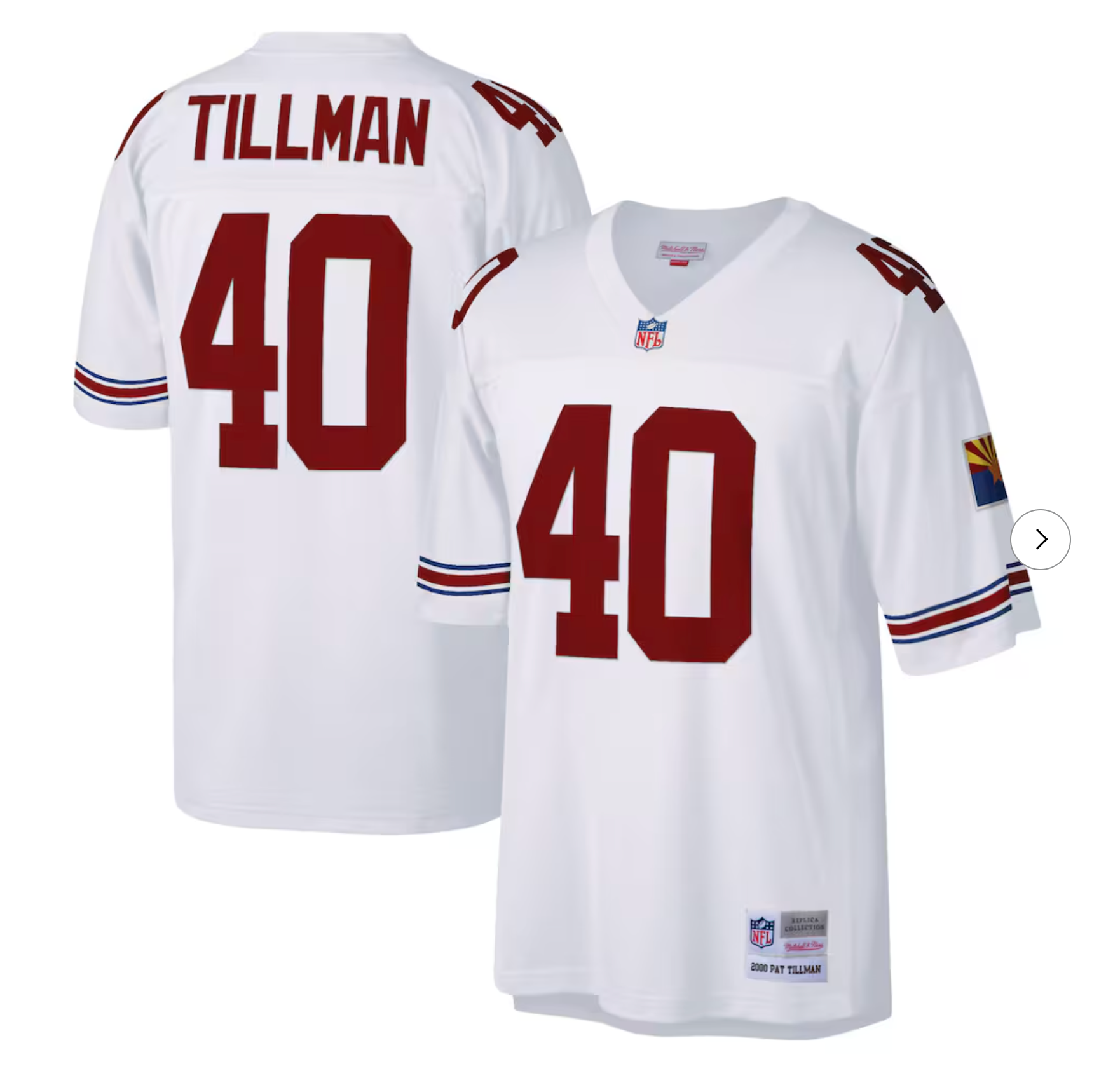 Pat Tillman Arizona Cardinals Mitchell & Ness Legacy Replica Jersey - White