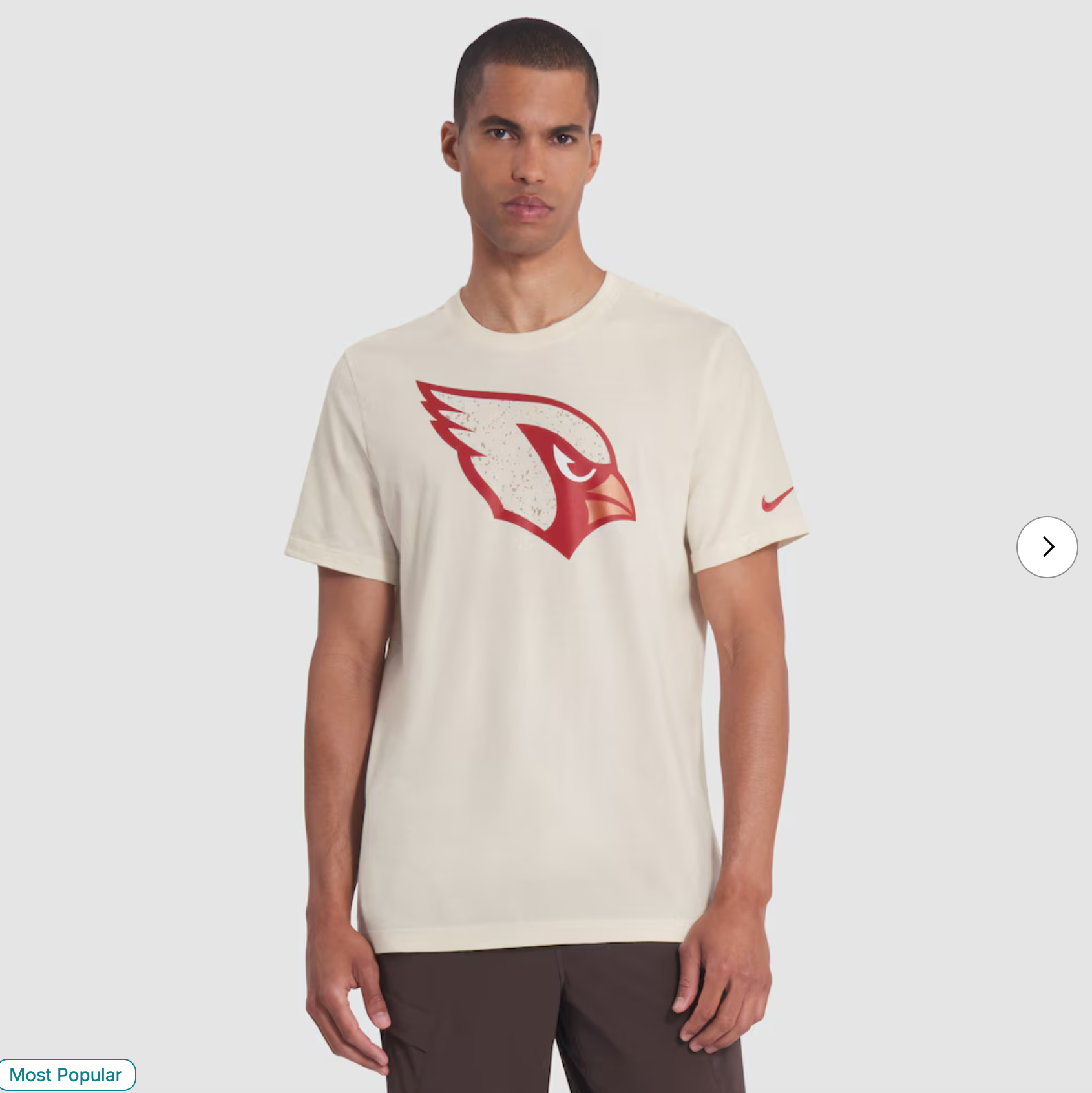 Arizona Cardinals Nike 2025 Rivalries Collection Essential T-Shirt - Natural