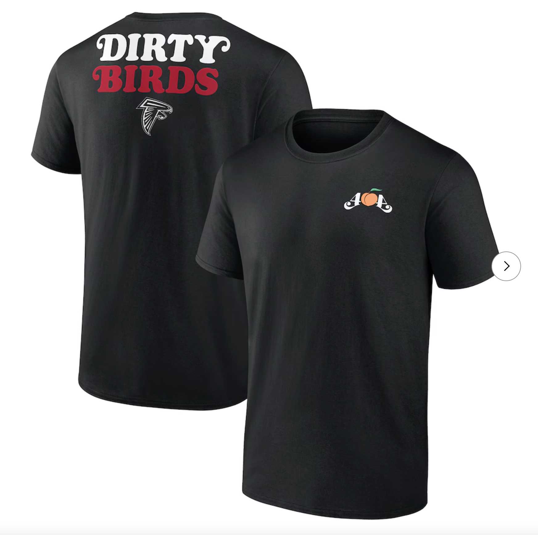 Atlanta Falcons 404 Dirty Birds T-Shirt - Black