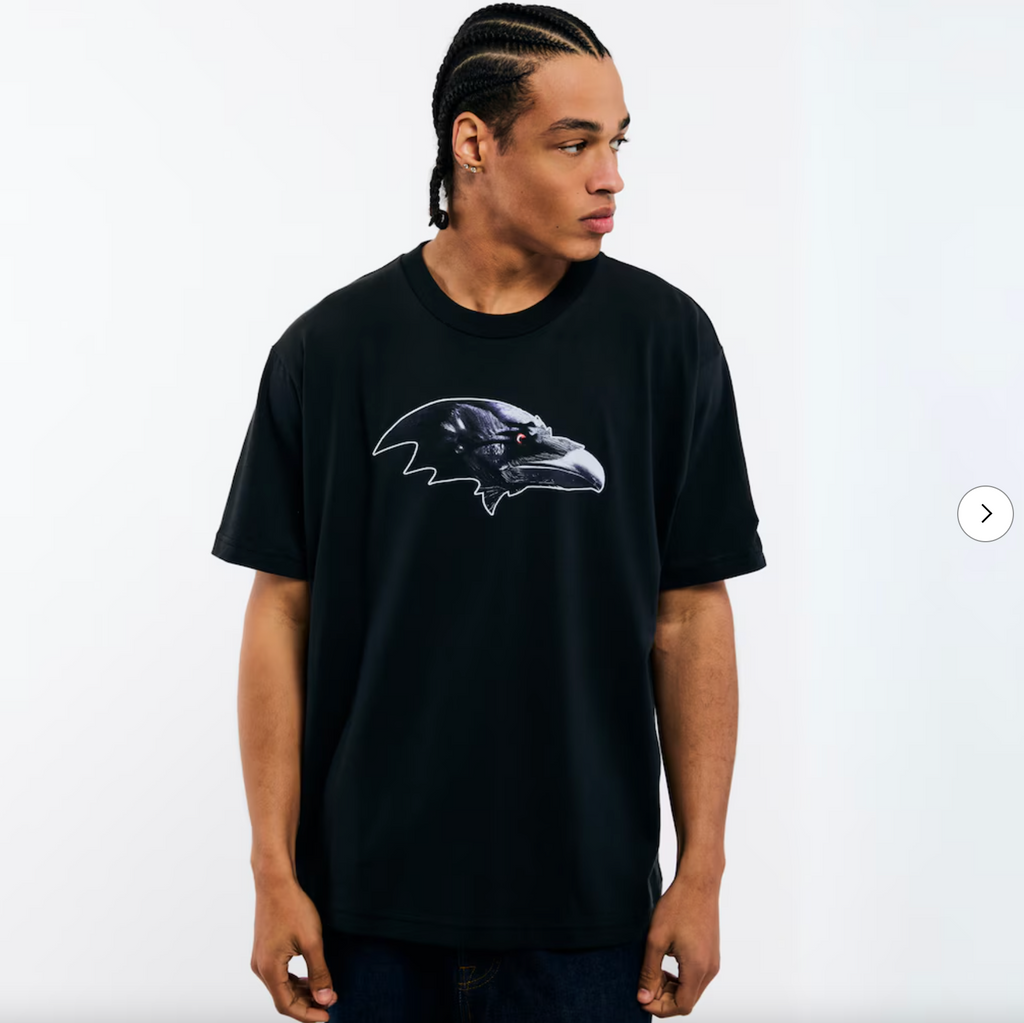 Baltimore Ravens Golf Wang Unisex Cutout T-Shirt - Black